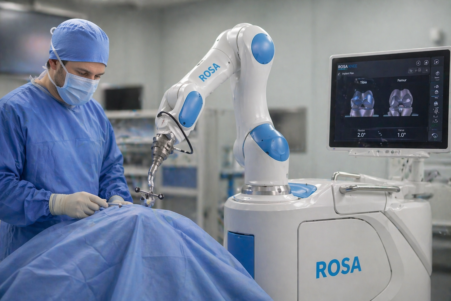 Ρομποτική χειρουργική στην αρθροπλαστική γόνατος & ισχίου.  Τι έχει αλλάξει τα τελευταία χρόνια; 